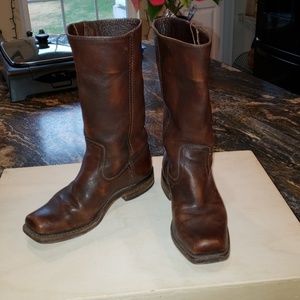 Frye Leather Boots Size 6